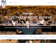 Tablet Screenshot of nvrealestateacademy.com